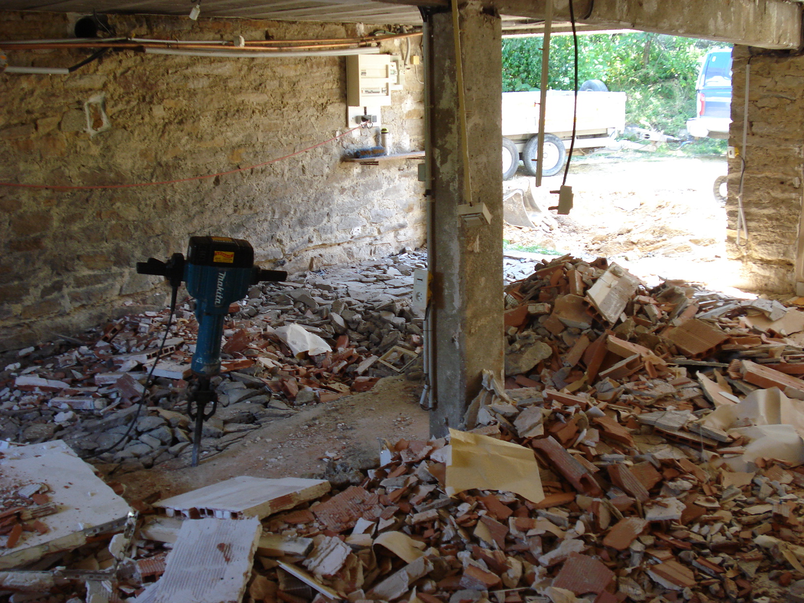 Démolition à Mont-de-Marsan