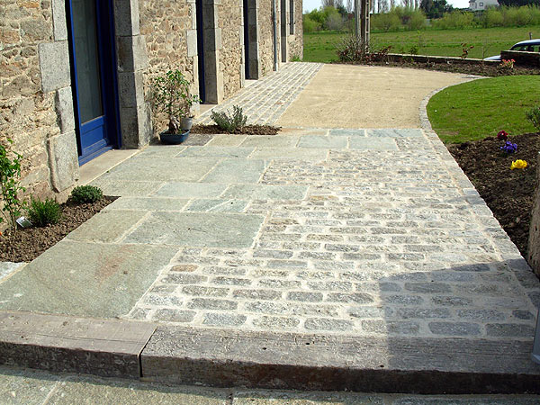 Dallage, terrasse, chape pavée à Mont-de-Marsan